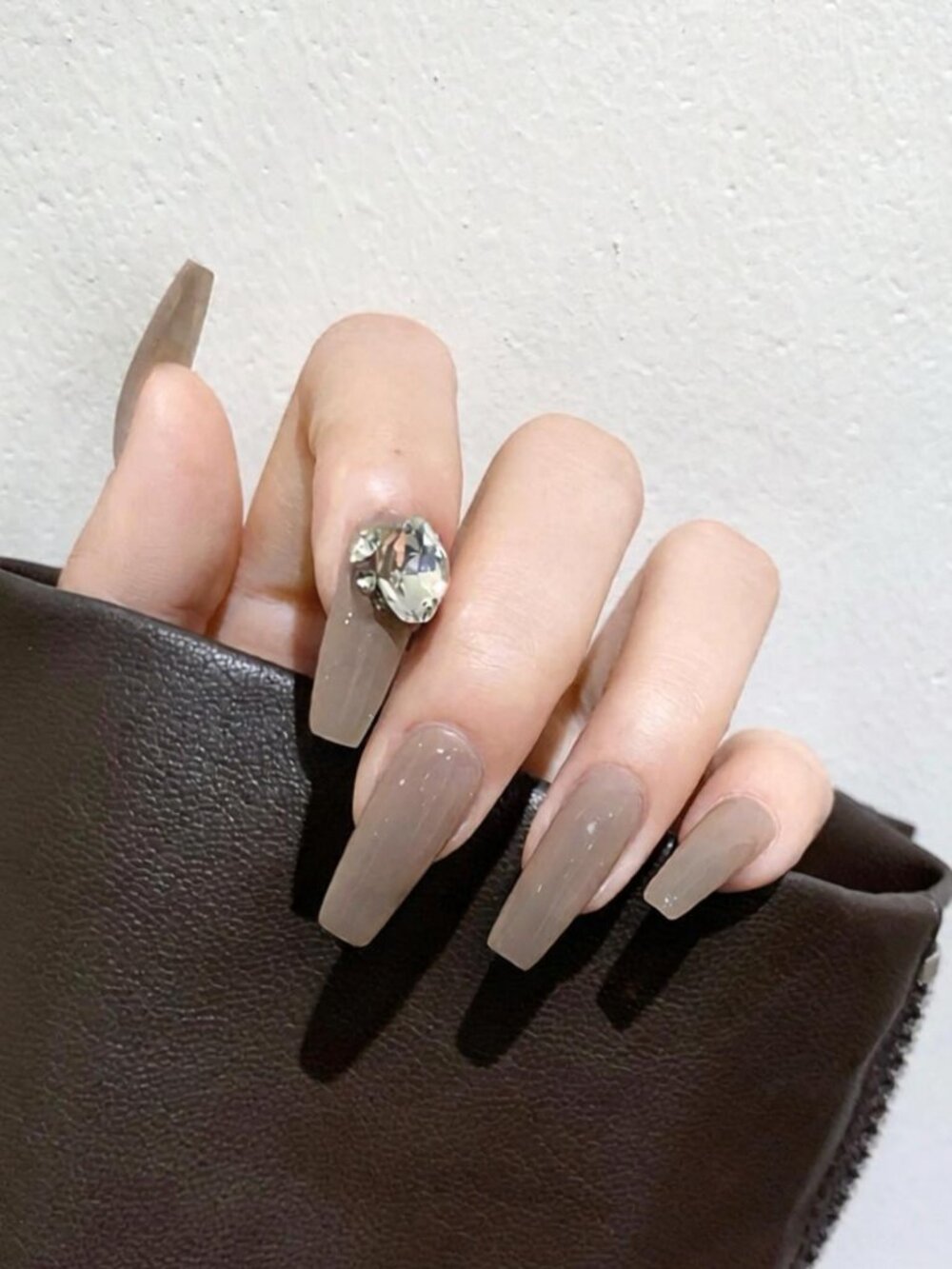 Customizable handmade press-on nails reusable